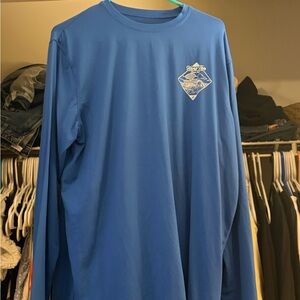 Hang Ten Ocean Blue Long Sleeve Tee